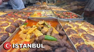 🇹🇷 Turkish Street Food Taksim Square Istanbul Turkiye | 2024