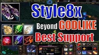 DotA 1 Jakio Beyond GODLIKE Best Support-DotA 6.83d Style8x