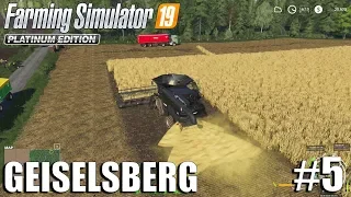 Harvesting Wheat and Soybeans| Geiselsberg Timelapse #5 | FS19 Timelapse | Farming Simulator 2019