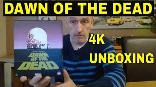 Unboxing Dawn of the Dead 4k Ultra High Definition Box set from Second Sight!