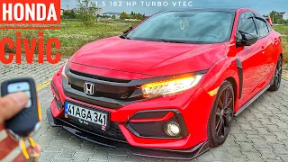 HONDA CİVİC 1.5 VTEC 182 HP | YAZILIMLI EGZOZLU | ALMALI MIYIM?