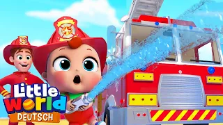 Tatü tata die Feuerwehr ist da! | Kinderlieder für Kleinkinder | Little World Deutsch