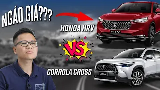 Honda HR-V có ngáo giá!? So trang bị Honda HR-V 2022 và Toyota Corolla Cross