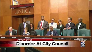 Protesters disrupt City Council session