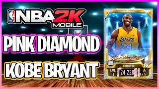 PINK DIAMOND KOBE BRYANT HIGHLIGHTS | NBA 2K Mobile