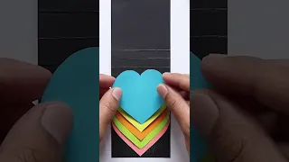 DIY Rainbow Heart Waterfall Card | Pull Me Waterfall card | Gift Ideas