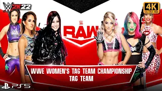FULL MATCH - IYO Sky and Dakota Kai w/ Bayley vs. Asuka and Alexa Bliss w/ Bianca Belair: Raw