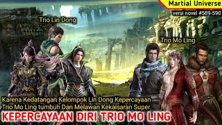 KEPERCAYAAN DIRI TRIO MO LING. #589-590 Wu Dong Qian kun