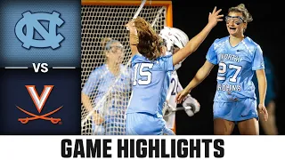 North Carolina vs. Virginia Game Highlights | 2024 ACC Women’s Lacrosse