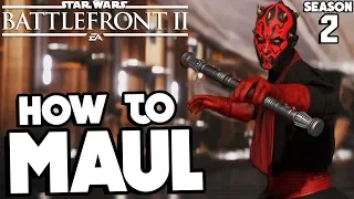 Star Wars Battlefront 2: How to Not Suck - Darth Maul UPDATED Hero Guide and Review