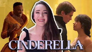 I ACTUALLY Enjoyed *Cinderella 2021* Because I Am Theatre Trash...(Movie Commentary)