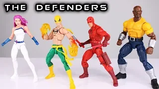 Marvel Legends THE DEFENDERS Exclusive 4pk Action Figure Review