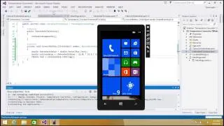 Jump Start to Windows Phone App Development : Part 05 (Temperature Converter App - Complete)