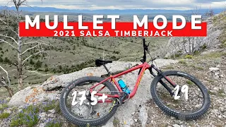 Salsa Timberjack Hardtail Mullet Bike | MTB Mixed Wheel Sizes