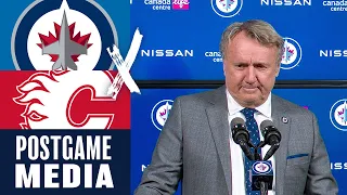 LIVE: Postgame vs. Flames | April 4, 2024