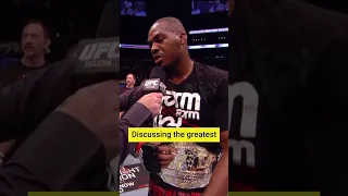 Who is the GOAT of MMA? | UFC GOAT #shorts #mma #UFC #jonjones #demetriousjohnson #danawhite