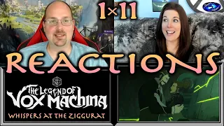 The Legend of Vox Machina 1x11 | Whispers at the Ziggurat | Reactions