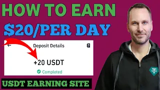 $20usdt/Day Without Investment | New Usdt Earning Site | New Usdt Mining Platform | Earn Free Usdt