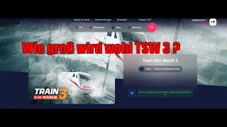 TSW 3 so groß wird das spiel sein !        #tsw3 #instantgaming #xboxseriesx #xboxgamepass