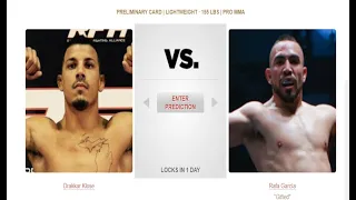 Drakkar Klose vs. Rafa Garcia, Full Fight Breakdown + Betting Analysis l UFC 277