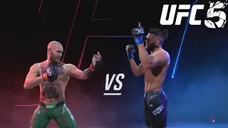 Conor McGregor vs Rafael Fiziev - CPU vs CPU - UFC 5