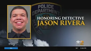 Det. Jason Rivera Receives Posthumous Promotion At Funeral Service