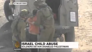 Israeli troops detain Palestinian boy with disability