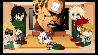 Mha react to All Might ||Angst||