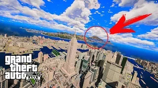 Из GTA 5 в GTA 4 На Боинге! В ГТА 5 добавили реальную карту ГТА 4 Liberty City!