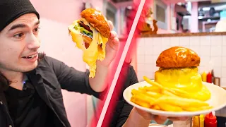 Je teste Le SUPER CHEESE BURGER au japon !