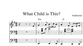 What Child is This?: CHRISTMAS SHEET MUSIC Piano Organ & Keyboard Book 2