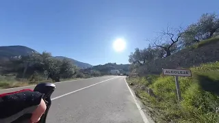 Indoor Cycling Video, Port de Tudons, Costa Blanca, Spain