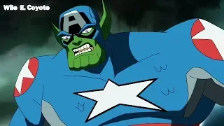 Capitan America vs Skrull ♦ Los Vengadores los Heroes mas Poderosos del Planeta
