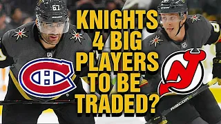 Golden Knights 4 Players On The Trade Block! Pacioretty A Canadien, Marchessault A Devil?