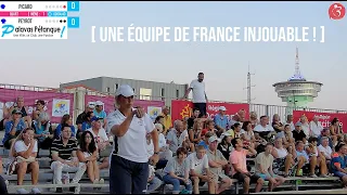 👍Une équipe de France injouable : Quart PICARD vs PEYROT - International à pétanque de Palavas 2022