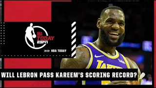 NBA Today predicts when LeBron will break the all-time PTS record