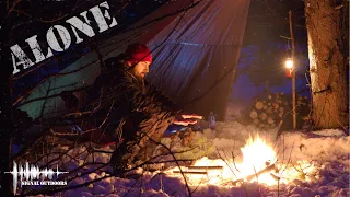 Solo Winter Camping Without A Tent