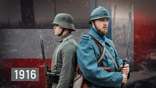 ERSTER WELTKRIEG - Schlacht um Verdun 1916 DEUTSCHE vs FRANZOSEN