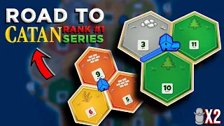 TOP Catan Gameplay - Catan Pro Climbs the Ladder