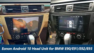 Eonon BMW E90/E91/E92/E93 Android 10 Car Stereo | Built-in DSP