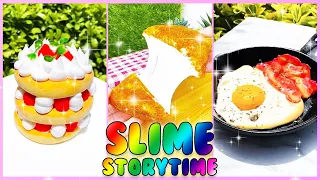 🧁 SLIME STORYTIME TIKTOK 🤬 I caught my friend's boyfriend cheating on her 🌈 #4