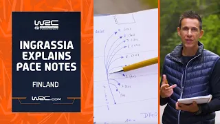 Ingrassia Explains Pace Notes! | WRC Secto Rally Finland 2023