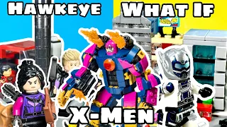 I Built LEGO Sets From Marvel Minifigures PART 1 (X Men: Sentinel, Hawkeye, What If)