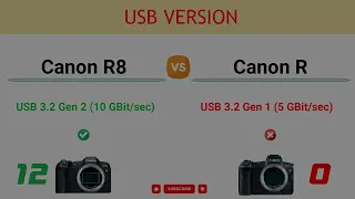 Canon R8 vs Canon R Comparison: 13 Reasons to buy the R8 and 9 Reasons to buy the EOS R