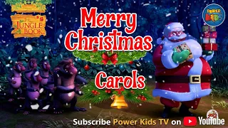 Jungle Book Singing Christmas Songs | Merry Christmas | Animated Christmas Carol | Power Kids