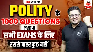 Polity 1000 Que for All Competitive Exams(Polity)| History Course for All SSC Exams By Sandeep Sir