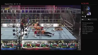 Elite vs. The Bloodline War Games Match WWE2k23