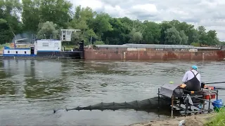 Grand Prix Okręgu Zielona Góra | Barka w łowisku | Ładne ryby ale trudne łowienie