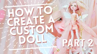 ST. VALENTINE'S SPECIAL! | Custom doll repaint | Estel (PART 2)