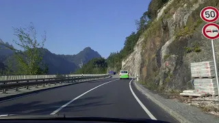 Driving in Berchtesgaden Germany from Salzburg Austria - 4K UHD